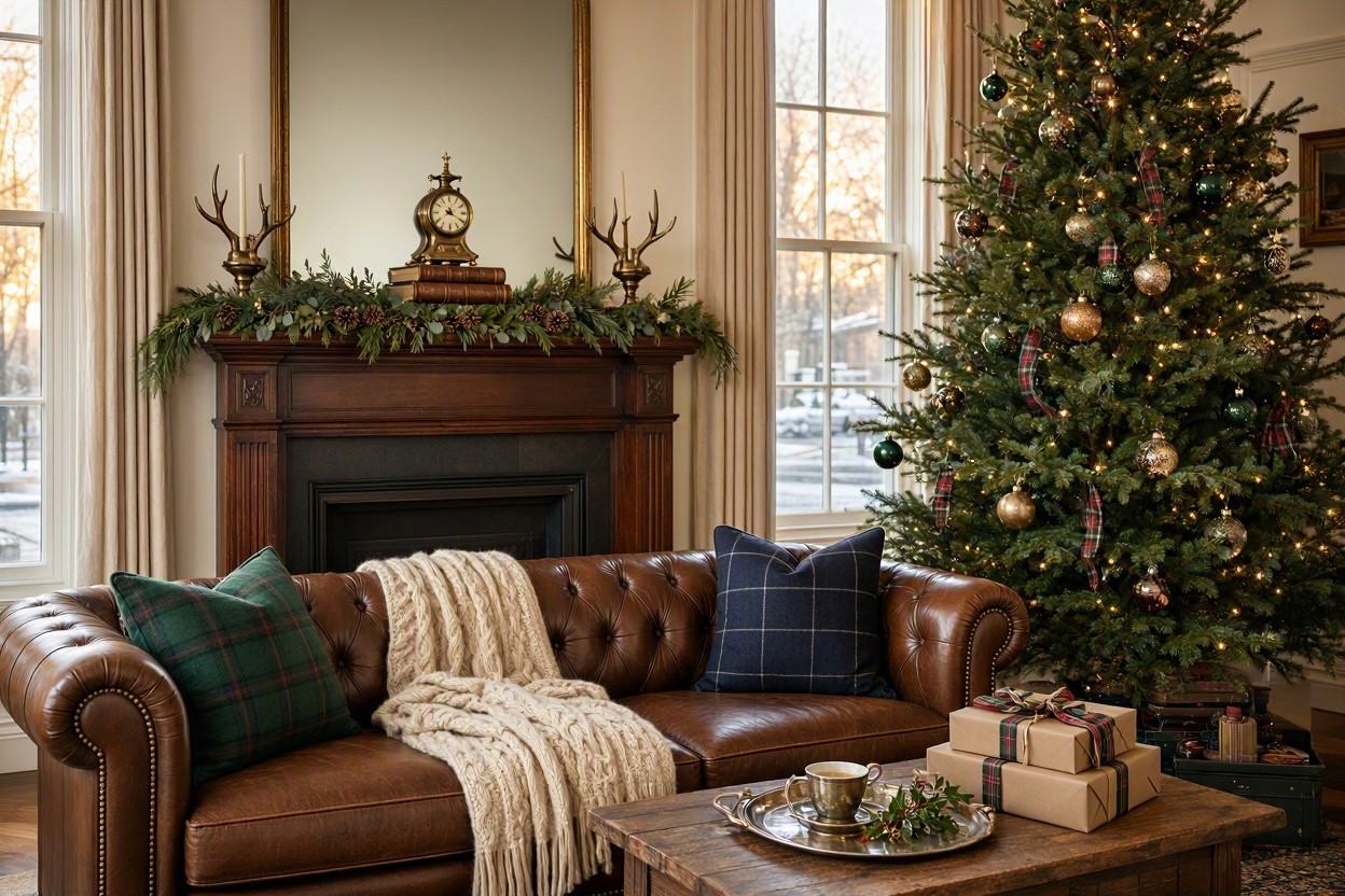15 Hottest Christmas Decoration Trends & Ideas 7 Ralph Lauren Inspired Christmas Decor with Classic Elegance 15 Hottest Christmas Decoration Trends & Ideas - 7 Christmas decoration trends