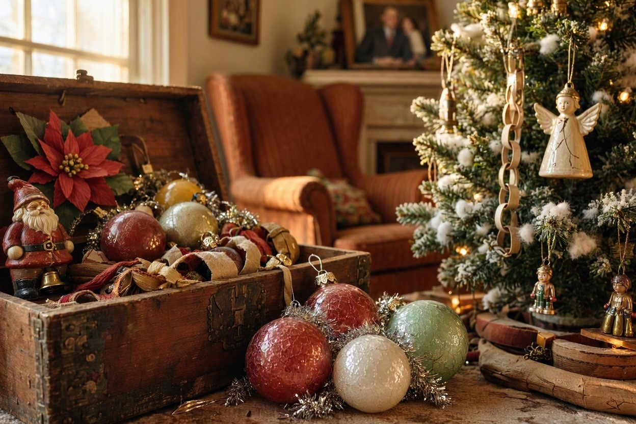 15 Hottest Christmas Decoration Trends & Ideas 5 Vintage Christmas Decorations Inspired by Childhood Memories 15 Hottest Christmas Decoration Trends & Ideas - 5 Christmas decoration trends