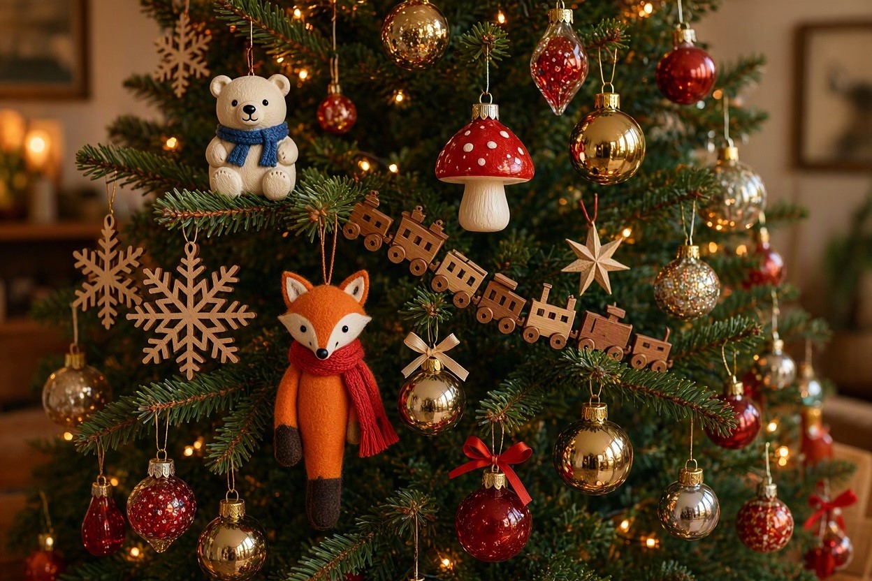 15 Hottest Christmas Decoration Trends & Ideas 8 Whimsical Christmas Ornaments for a Playful Holiday Atmosphere 15 Hottest Christmas Decoration Trends & Ideas - 8 Christmas decoration trends