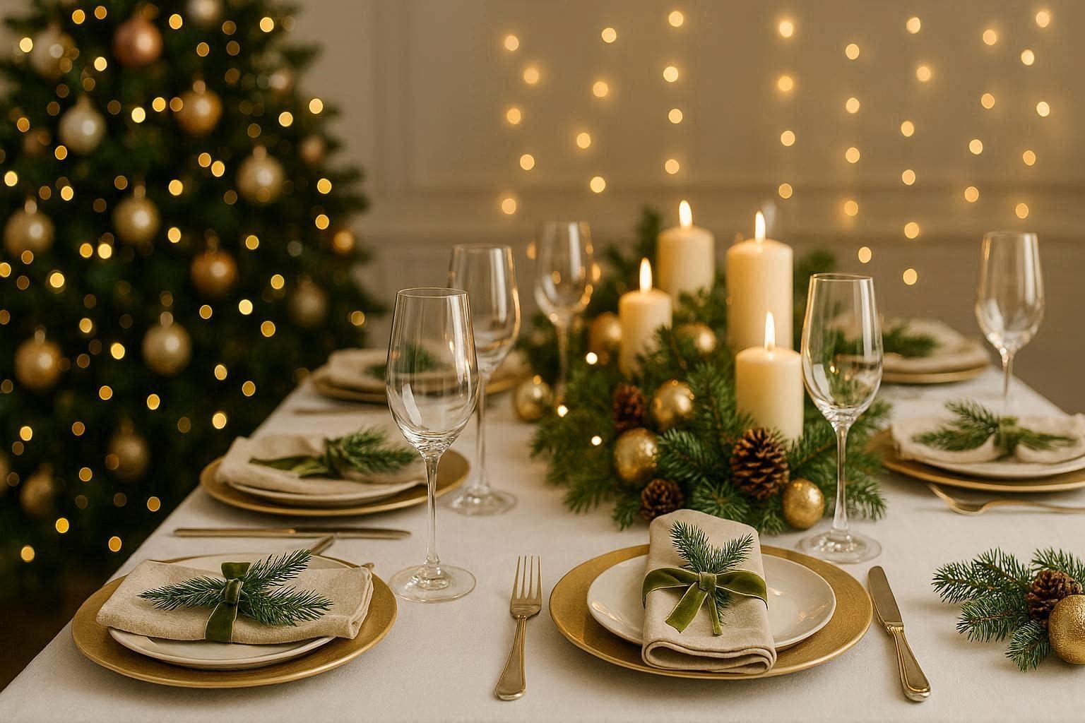 16 Awesome Christmas Decoration Trends and Ideas 10 Elegant Christmas Table Settings 16 Awesome Christmas Decoration Trends and Ideas - 10