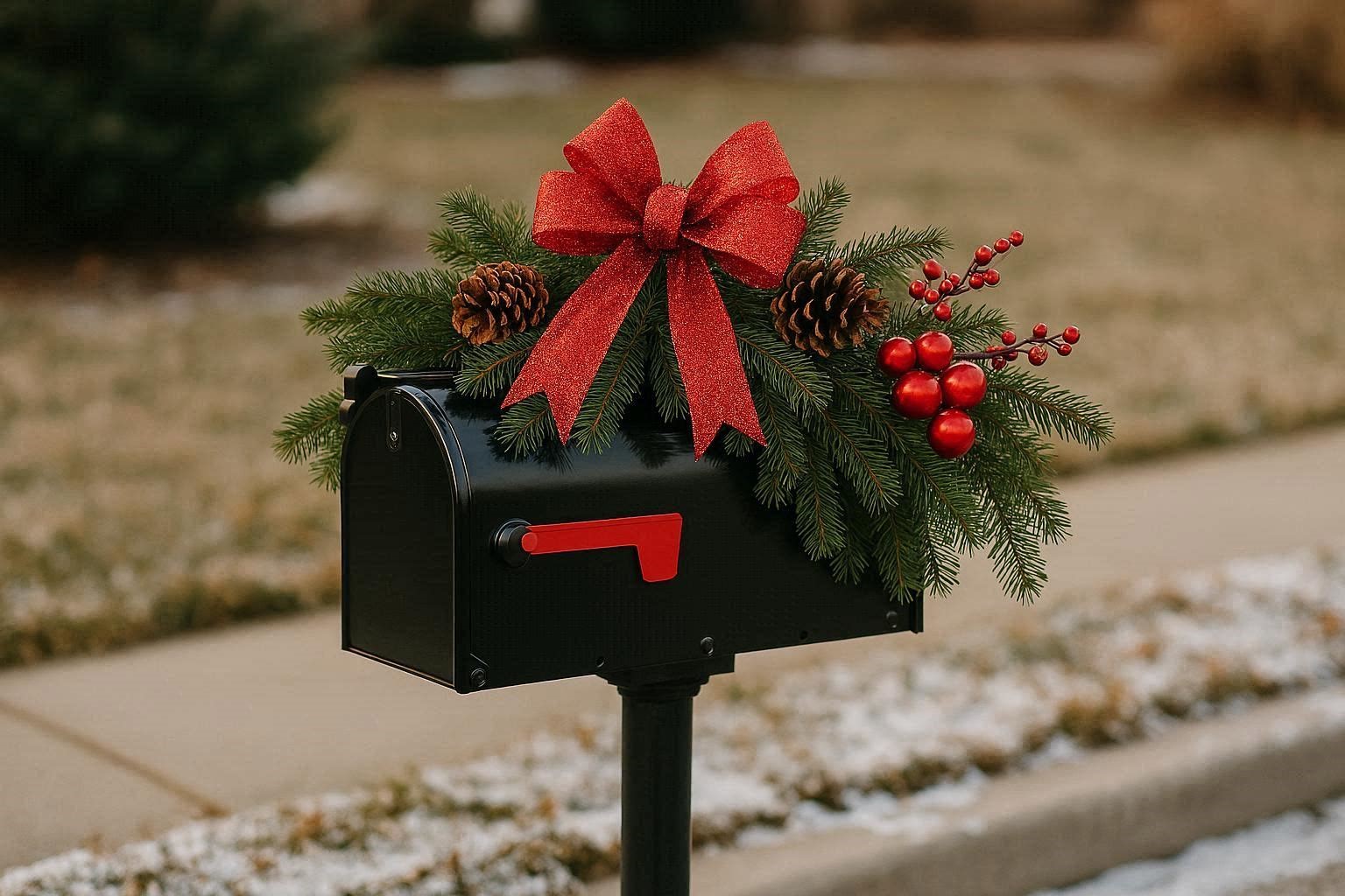 19 Adorable Outdoor Christmas Decoration Ideas 16 Festive Mailbox Decorations for a Cute Holiday Detail 19 Adorable Outdoor Christmas Decoration Ideas - 16