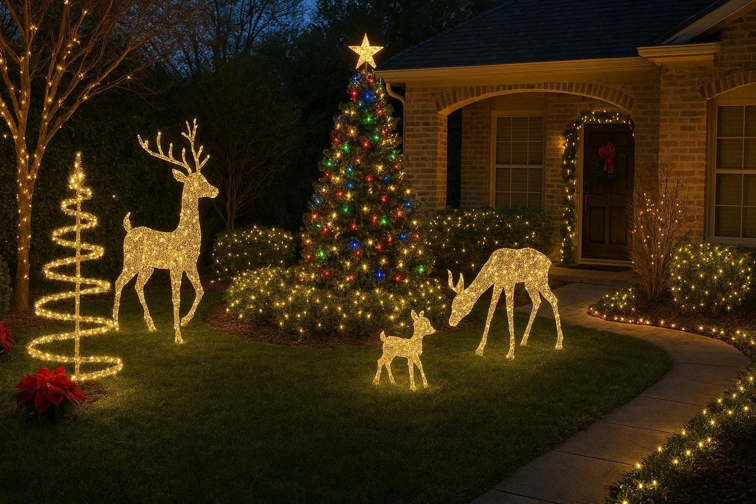 19 Adorable Outdoor Christmas Decoration Ideas 17 Garden Christmas Decorations to Transform Outdoor Spaces 19 Adorable Outdoor Christmas Decoration Ideas - 17