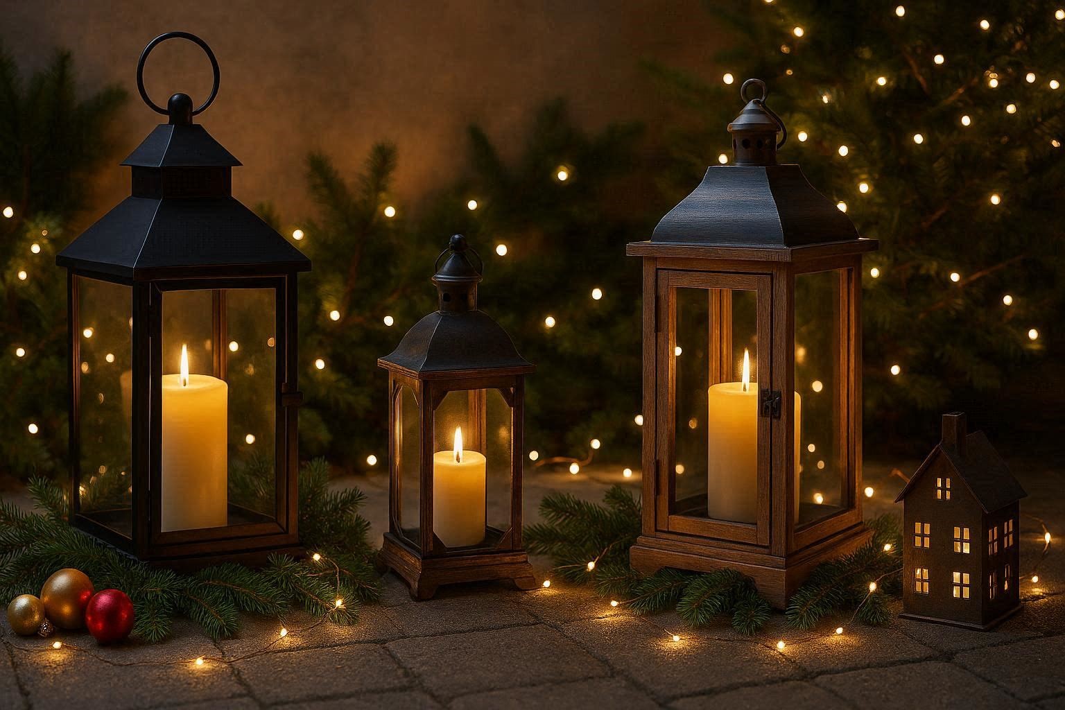 19 Adorable Outdoor Christmas Decoration Ideas 15 Outdoor Christmas Lantern Ideas for Warm Holiday Ambiance 19 Adorable Outdoor Christmas Decoration Ideas - 15