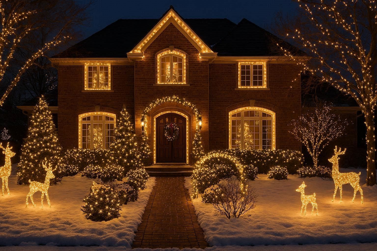 16 Awesome Christmas Decoration Trends and Ideas 12 Outdoor Christmas Lighting Displays 16 Awesome Christmas Decoration Trends and Ideas - 12