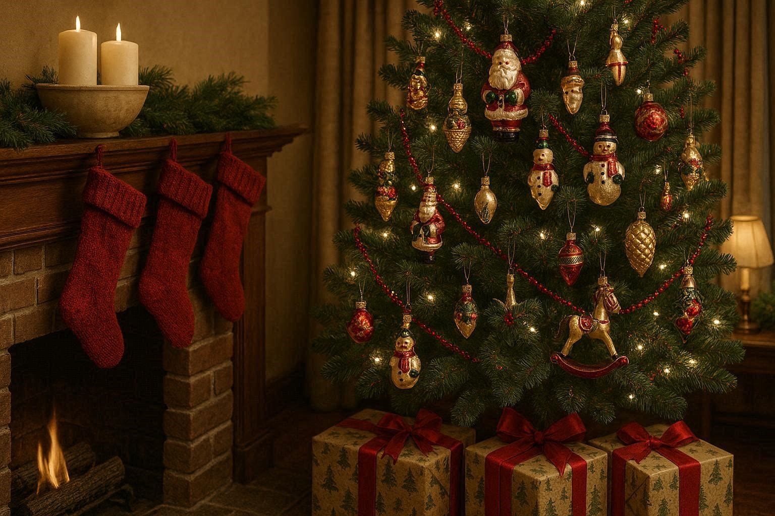 16 Awesome Christmas Decoration Trends and Ideas 13 Vintage Christmas Decoration Style 16 Awesome Christmas Decoration Trends and Ideas - 13