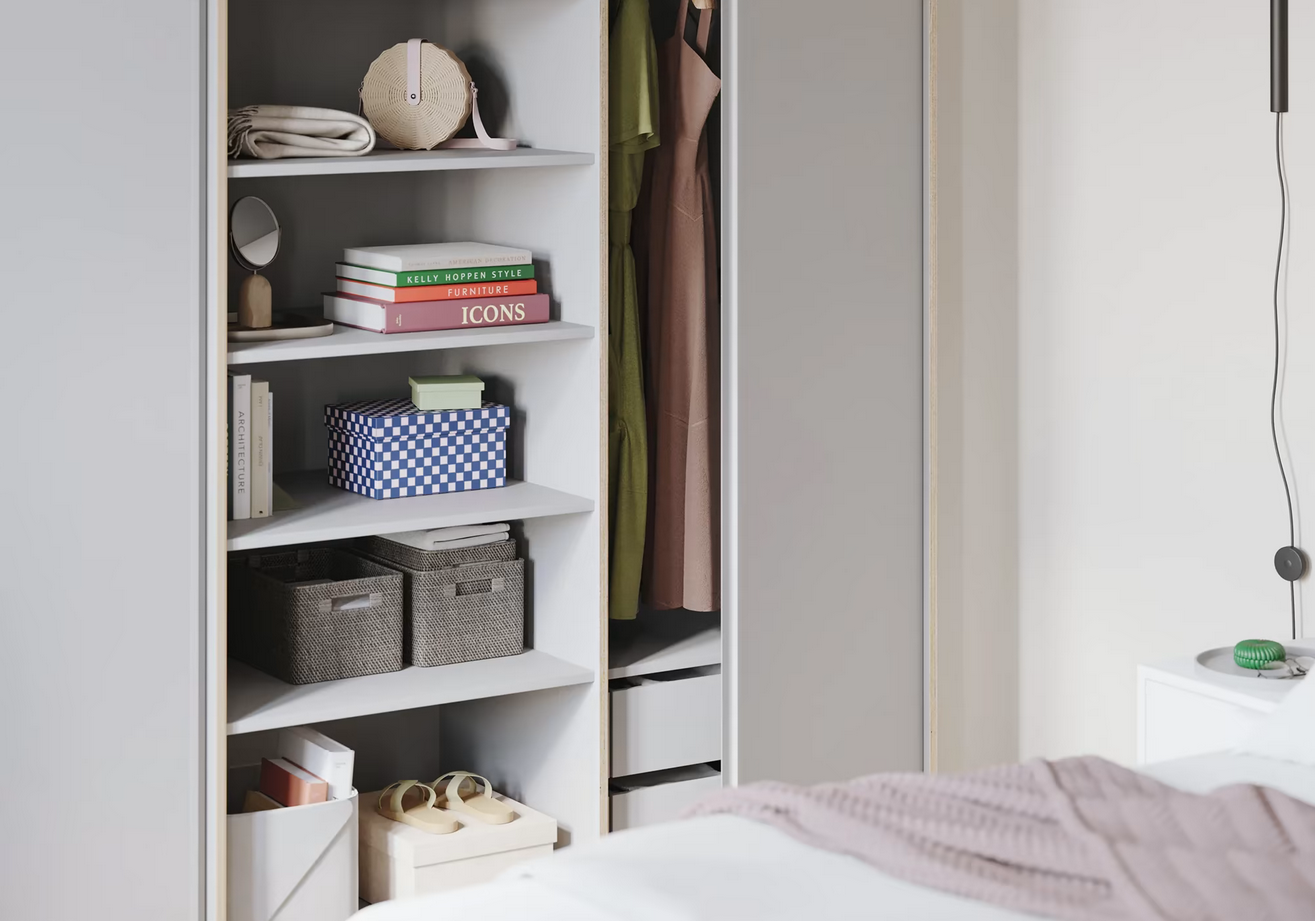 storage space Top 10 Tips to Choose Your Wardrobe Design - 4
