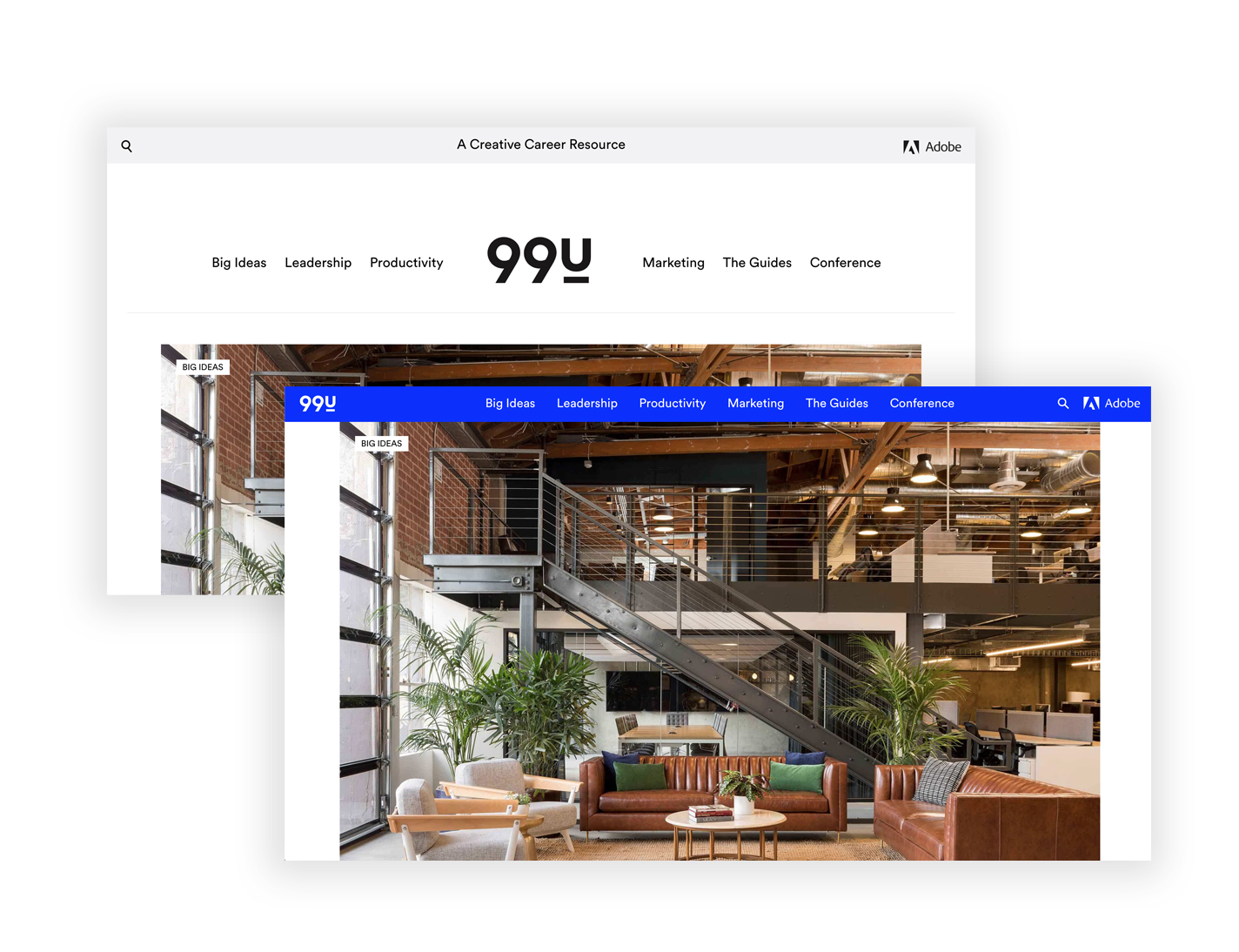 Top 30+ MOST Inspirational Blogs for Graphic Designers That you Should Follow 22 Adobe 99U Top 30+ MOST Inspirational Blogs for Graphic Designers That you Should Follow - 16