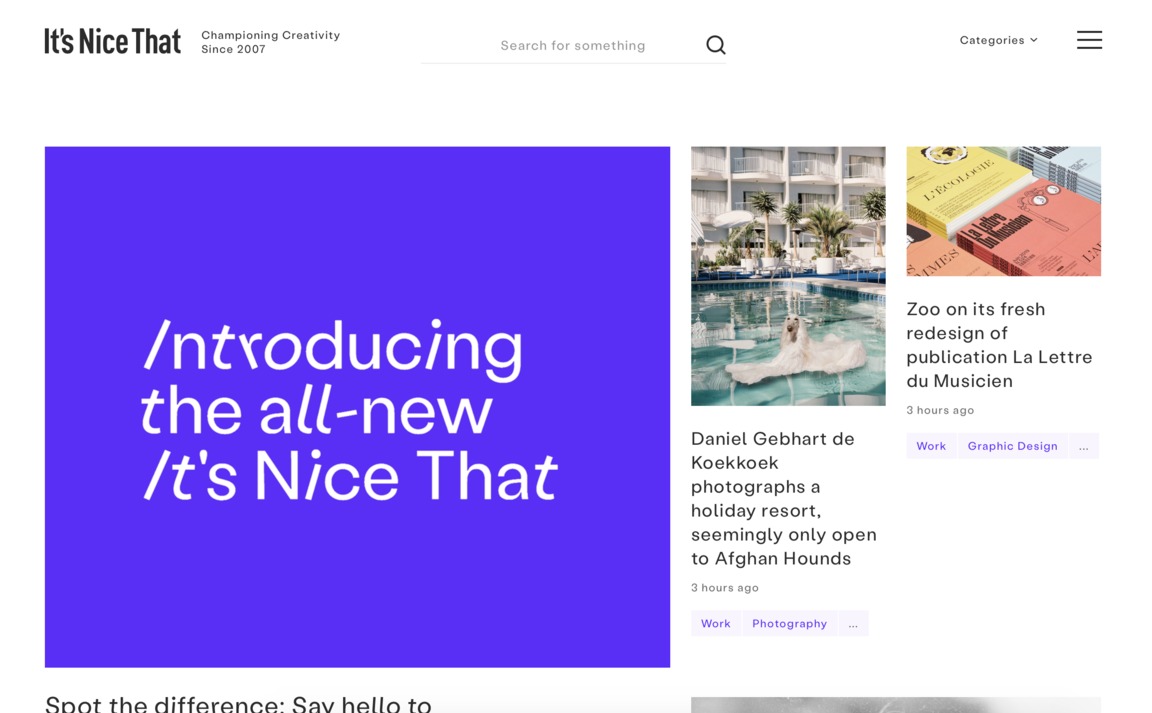 Top 30+ MOST Inspirational Blogs for Graphic Designers That you Should Follow 44 Its Nice That Top 30+ MOST Inspirational Blogs for Graphic Designers That you Should Follow - 37
