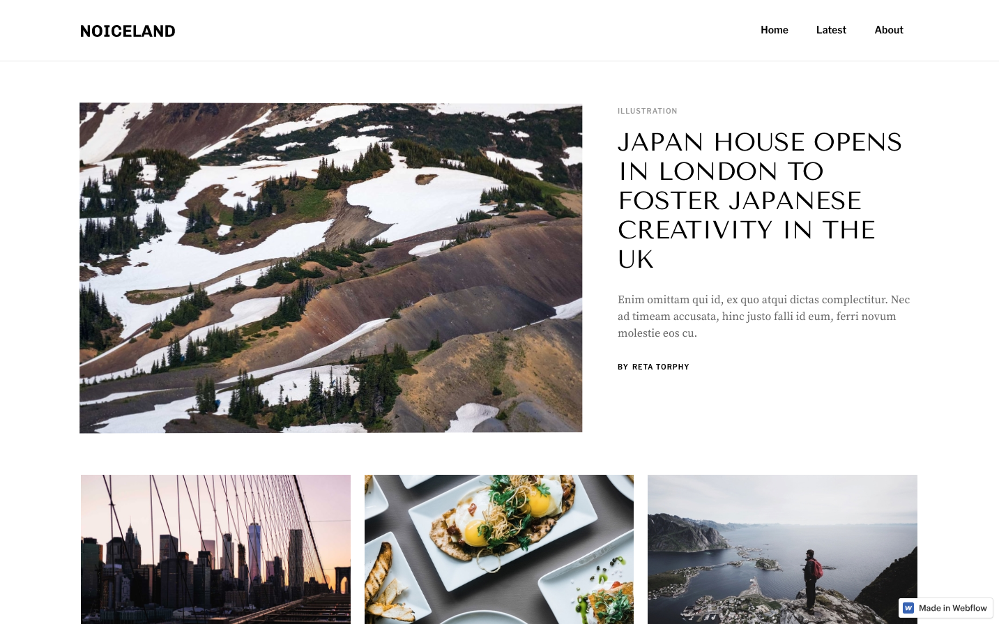 Top 30+ MOST Inspirational Blogs for Graphic Designers That you Should Follow 60 Webflow Blog Top 30+ MOST Inspirational Blogs for Graphic Designers That you Should Follow - 53