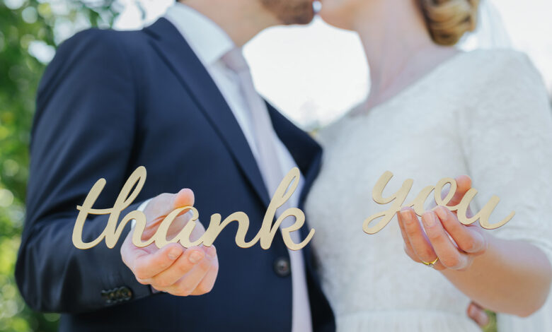 Wedding Thank You Card How to Choose the Perfect Wedding Thank You Card? - memorable wedding party 1