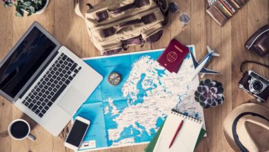 traveling