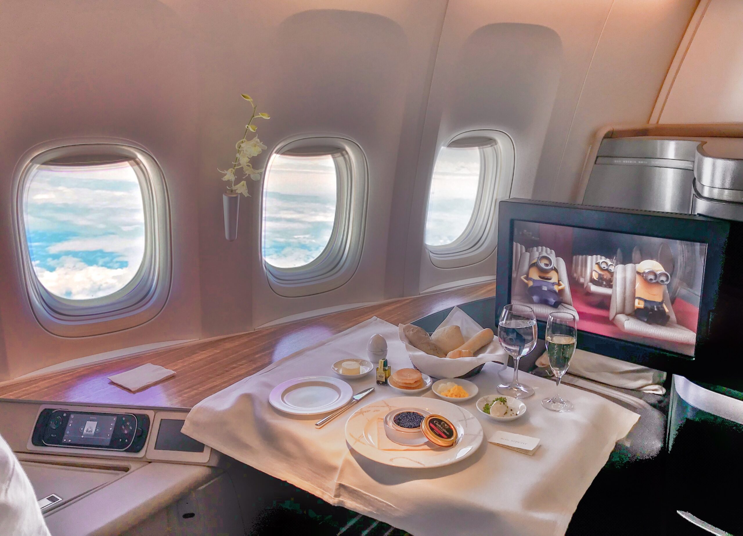 Cathay Pacific First Class 1 scaled Top 10 Most Luxurious First-class Airlines on Earth - 5