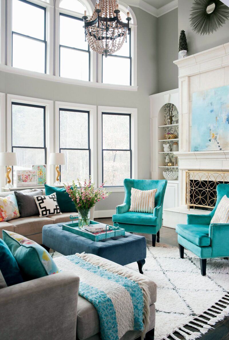 "Serene Interiors: Crafting Peaceful Spaces With Color Psychology"