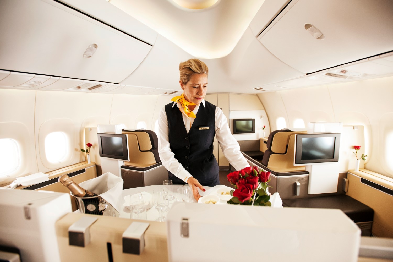 Lufthansa First Class Top 10 Most Luxurious First-class Airlines on Earth - 10
