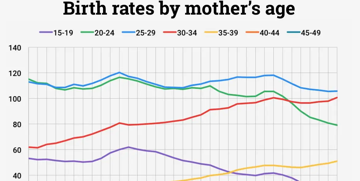 birth rates 75 Most Important Motherhood Facts and Statistics - 55 Motherhood Facts and Statistics