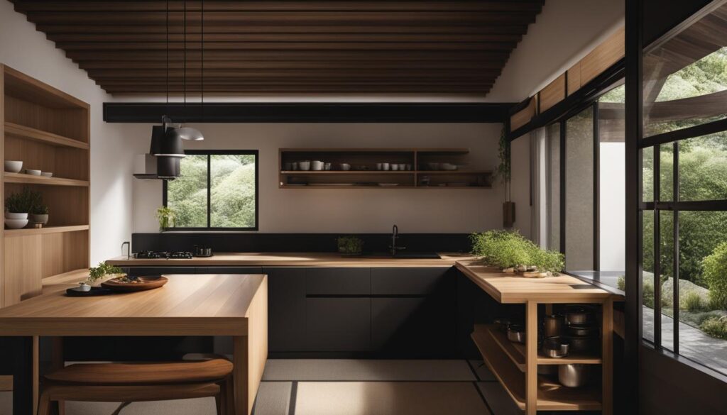 kitchen design japanese style