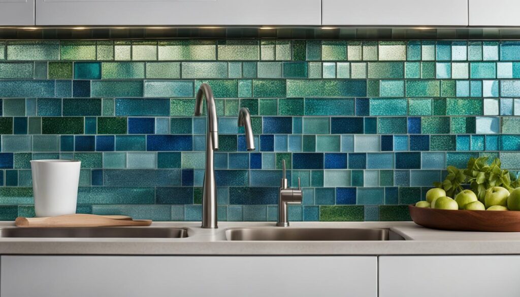 Eco-Friendly Kitchen Backsplash Eco-Friendly Kitchen Backsplash