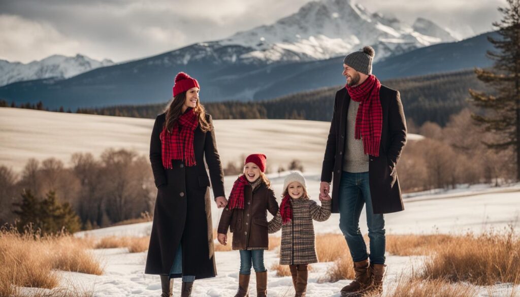 Fashionable Winter Outfits for Family Photos