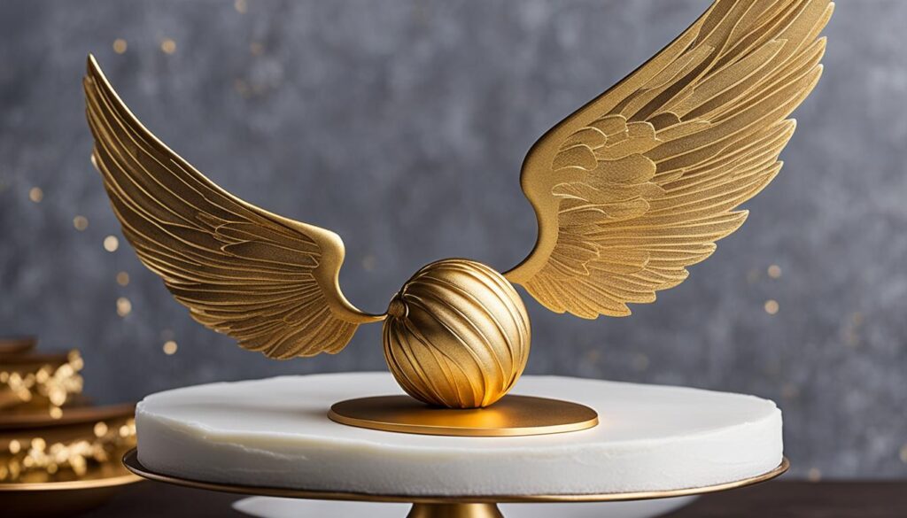 Golden Snitch Cake Topper Golden Snitch Cake Topper