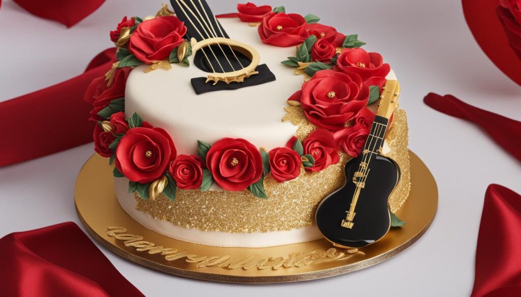 Taylor Swift Red Era Cake Design