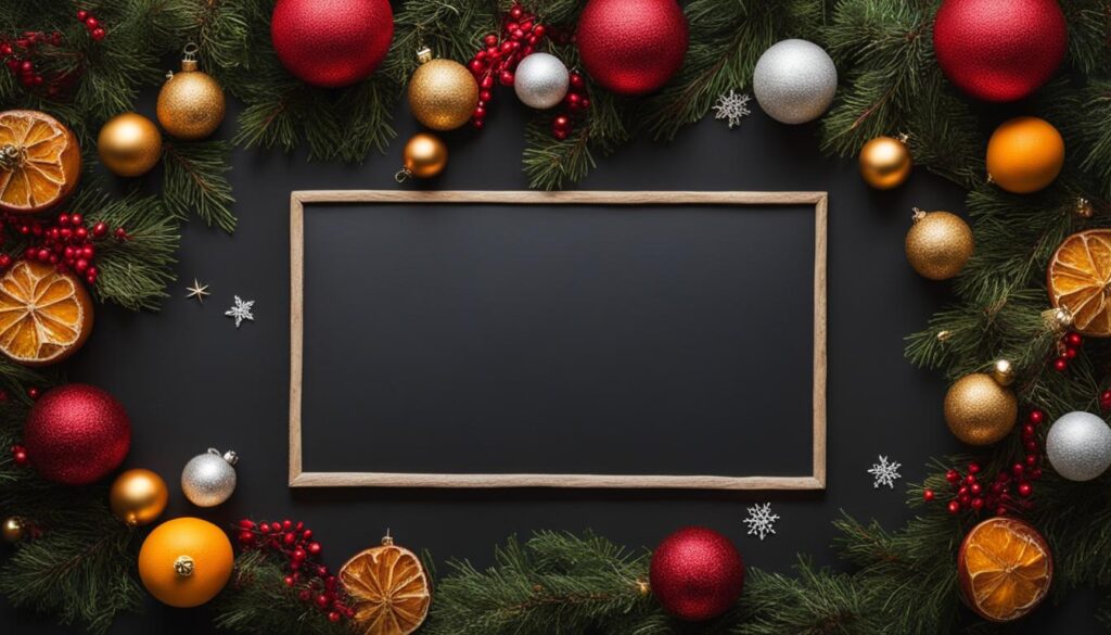 diy christmas chalkboard ideas