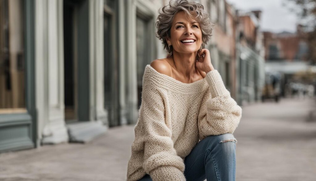 jeans and sweater jeans and sweater