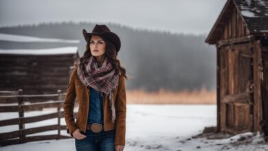 winter cowgirl outfit ideas