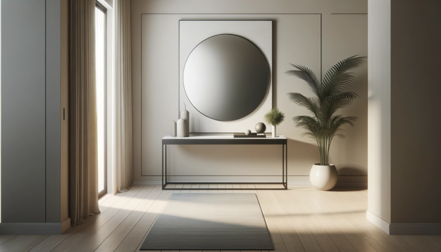 Creative 5 Entryway Ideas for a Lasting First Impression - Small Foyer Decorate Tips 6 Maximizing Space with a Stylish Console Table