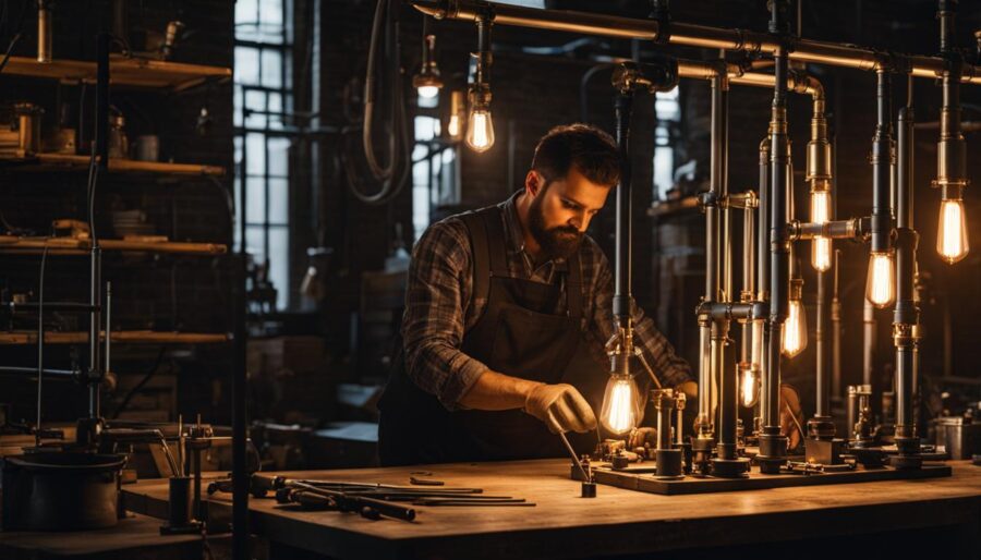 DIY Industrial Lighting Projects DIY Industrial Lighting Projects