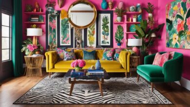 Maximalism on the Rise: Mixing Patterns and Colors for Playful Vibes 9 maximalist interior design