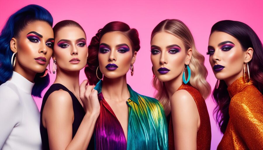 Euphoria-inspired makeup image