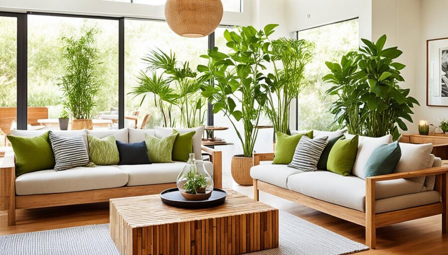 green living room furniture