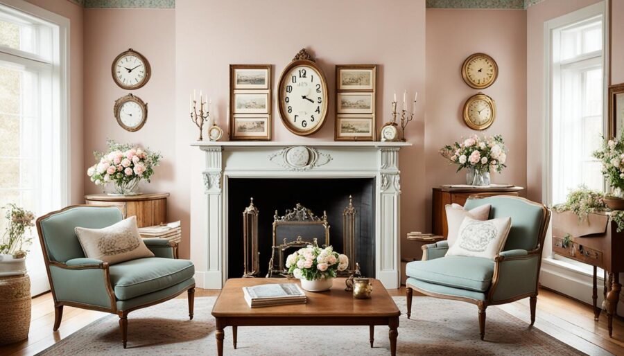 vintage-inspired decor