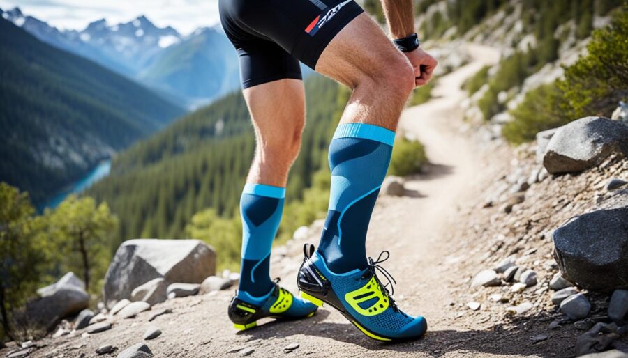 cycling socks and compression wear