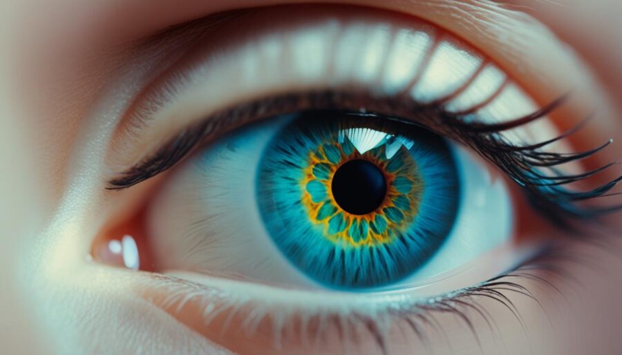 fascination with rare eye colors
