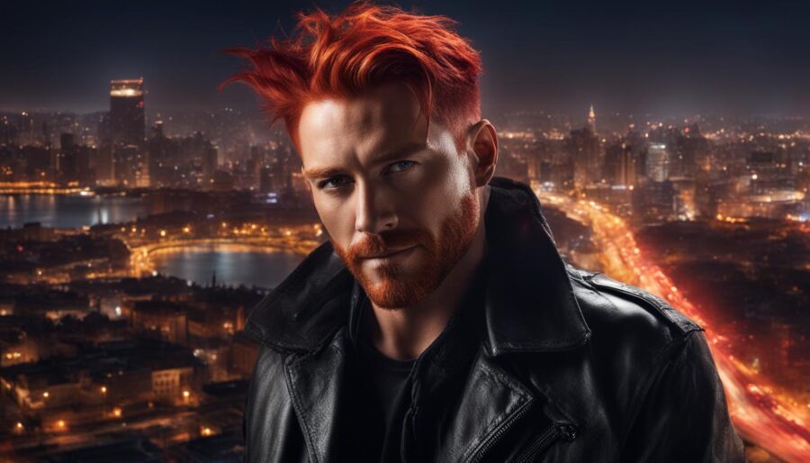 red hair color ideas for men