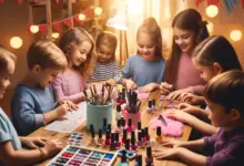 Creative Nail Art Session for Children Nail Art for Kids: 10 Safe and Fun Designs for Little Hands - 48