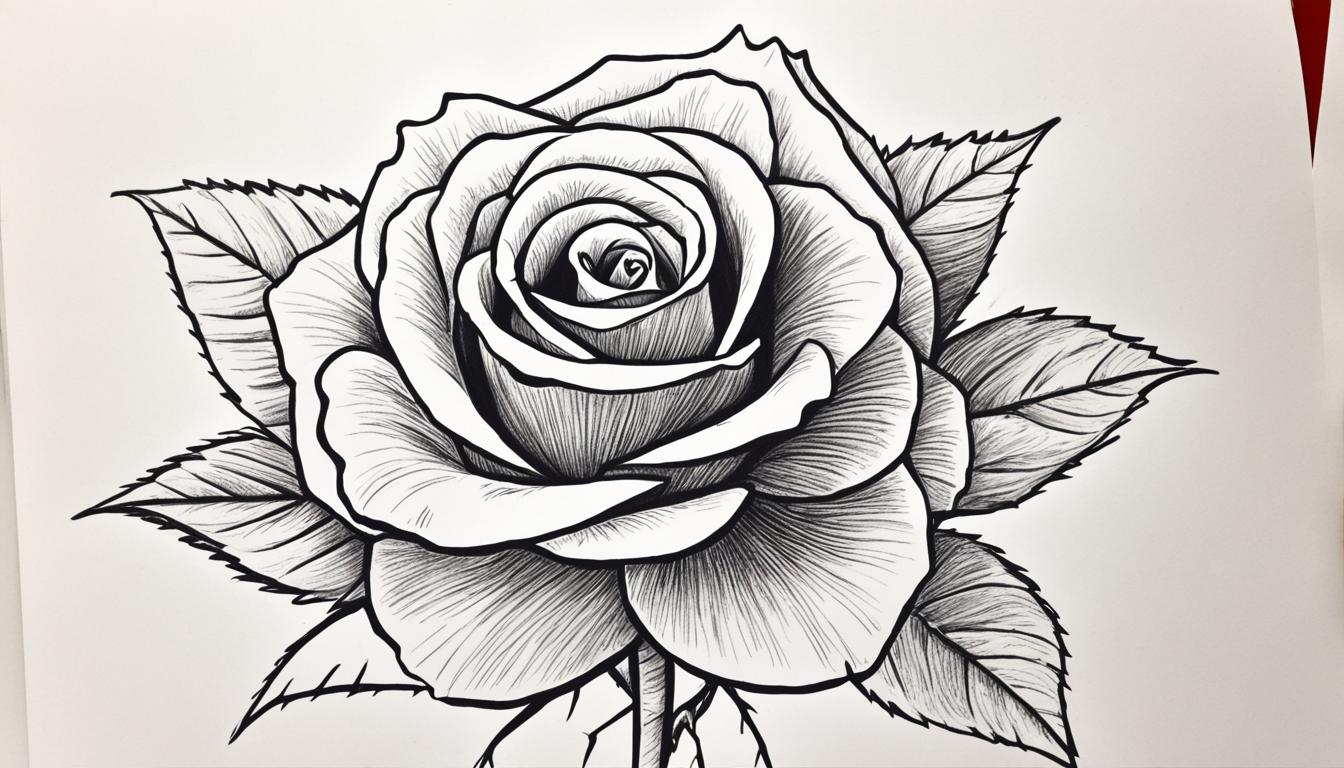 Tips For Drawing Roses How To Draw A Rose: A Step-by-Step Tutorial For Beginners