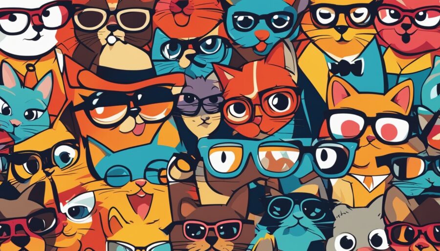 classic cartoon characters with glasses classic cartoon characters with glasses