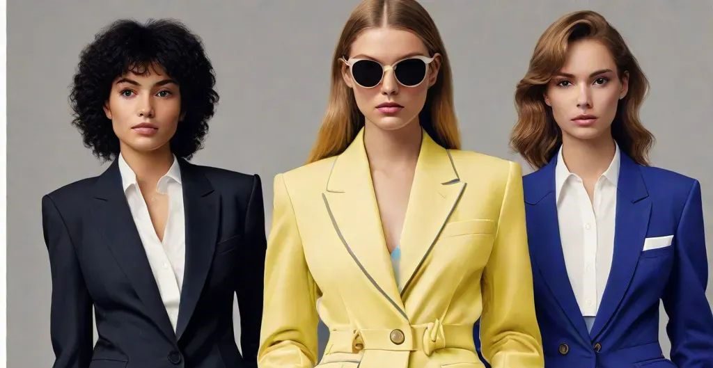 7 Best Retro Outfit Ideas for Women in 2025 4 woman The 80s Suiting Tailored and Bold for the Modern Woman 7 Best Retro Outfit Ideas for Women in 2025 - 4