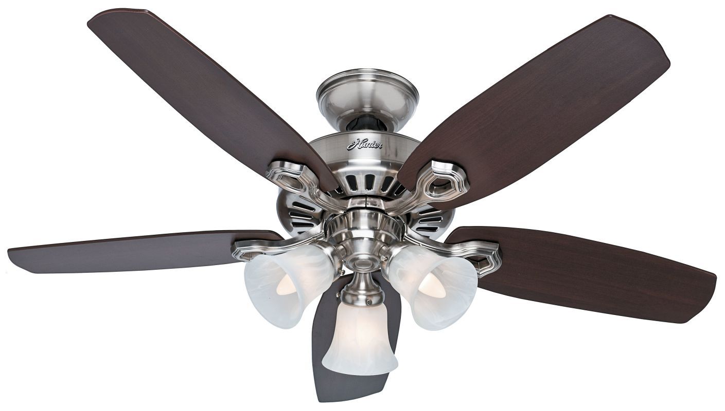Top 10 Ceiling Fans for 2024: Stylish and Efficient Options 2 Hunter Fan Company Builder Plus Ceiling Fan Top 10 Ceiling Fans for 2024: Stylish and Efficient Options - 2 Ceiling Fans