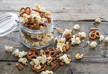 Best Christmas Snack Recipes for Easy Holiday Celebrations 13 Spiced Nuts and Popcorn Best Christmas Snack Recipes for Easy Holiday Celebrations - 13