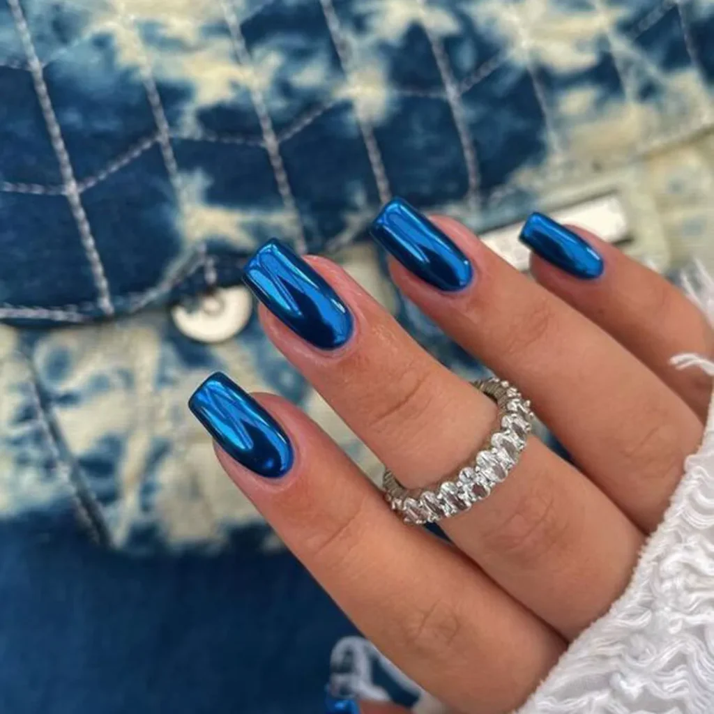 7 Stunning Winter Nail Designs and Art Ideas for 2025 7 Blue Chrome Nails 7 Stunning Winter Nail Designs and Art Ideas for 2025 - 7