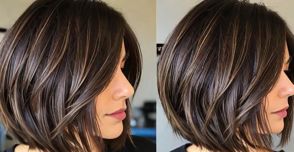 2025's Best Hairstyles for Women Over 50: Flattering Looks to Try 3 Layered Lob haircut 2025's Best Hairstyles for Women Over 50: Flattering Looks to Try - 3
