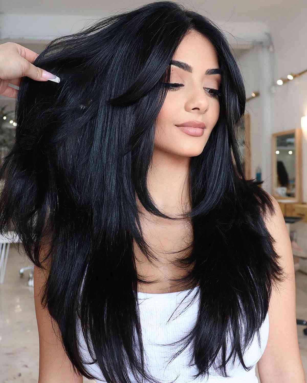 Top Hair Color Trends to Try in 2025 for Women Over 40: Best Picks 10 Soft Black Top Hair Color Trends to Try in 2025 for Women Over 40: Best Picks - 10