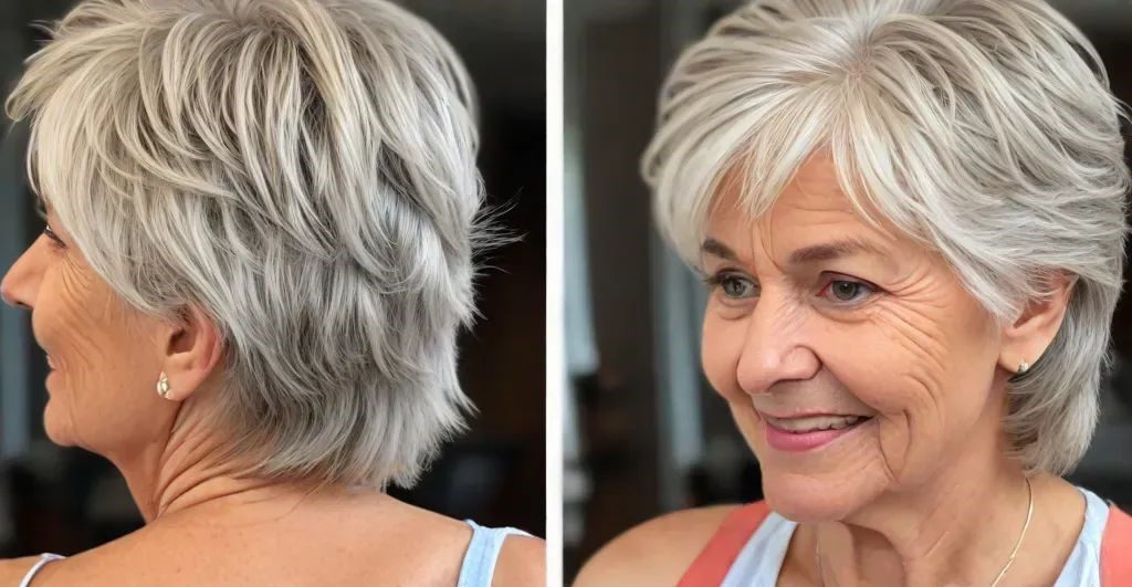 Soft Shag Cuts 2025 Hairstyles for Women Over 60: Trendy Haircuts to Try - 7