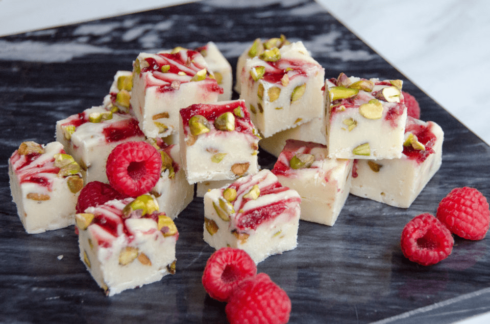 The Best Easy Fudge Recipe: Try Our Fantasy Fudge Today! 7 White Chocolate Raspberry Fudge The Best Easy Fudge Recipe: Try Our Fantasy Fudge Today! - 7