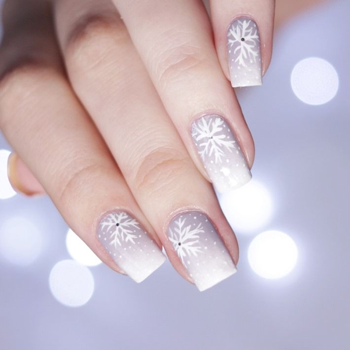 7 Stunning Winter Nail Designs and Art Ideas for 2025 5 Winter White Nails 7 Stunning Winter Nail Designs and Art Ideas for 2025 - 5