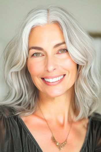 shoulder length cut 2025 Hairstyles for Women Over 60: Trendy Haircuts to Try - 12