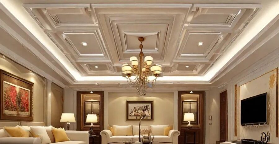 7 Innovative Ceiling Design Ideas For Modern Living Rooms In 2025